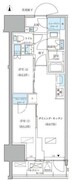 パークアクシス品川天王洲アイル 1403 間取り図