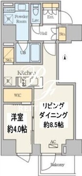 アニモ宇田川 1103 間取り図
