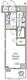 アジールコート門前仲町 402 間取り図