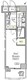 アジールコート門前仲町 602 間取り図