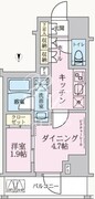 アークマーク方南町sta. 202 間取り図