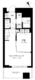WORLD TOWER RESIDENCE 2303 間取り図