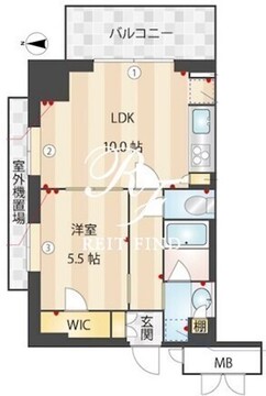 ＭＦＰＲコート木場公園 412 間取り図