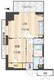 ＭＦＰＲコート木場公園 412 間取り図