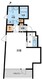 フレッグ赤坂 303 間取り図