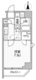 オルタナ東池袋 407 間取り図