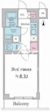 レオーネ方南町 305 間取り図