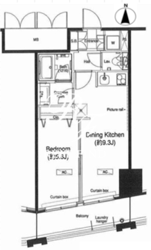 グランハイツ高田馬場 918 間取り図