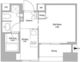 BPRレジデンス蔵前 904 間取り図