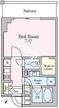 レジディア池上2 404 間取り図