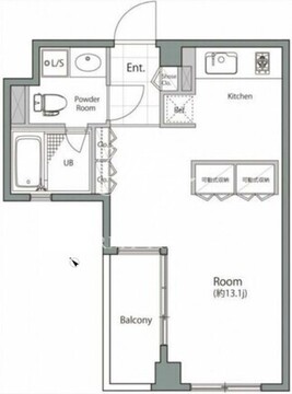 レジディア南雪谷 211 間取り図