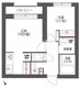 アウリィ中目黒 302 間取り図