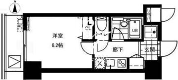 レジディア文京本郷2 204 間取り図