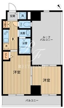 HF東神田レジデンス 1204 間取り図