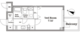 レジディア西新宿2 314 間取り図