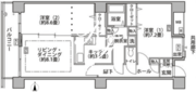 東雲キャナルコートCODAN 18-803 間取り図