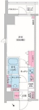 レジディア荻窪3 201 間取り図