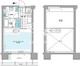 プライムアーバン芝浦ロフト 502 間取り図