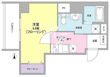 メゾン・ド・クロシェット 301 間取り図