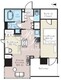 ライオンズフォーシア蔵前オアシス 801 間取り図