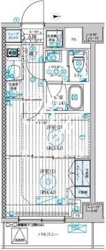 ブライズ大島 302 間取り図