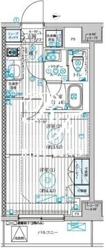 ブライズ大島 902 間取り図