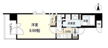 スタイリオ旗の台2 706 間取り図