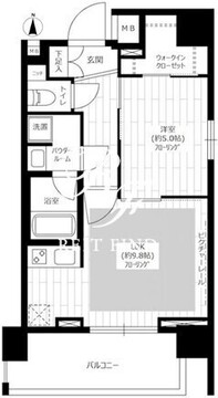 グランドコンシェルジュ新御徒町駅前 802 間取り図