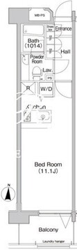 プライムアーバン学芸大学パークフロント 304 間取り図