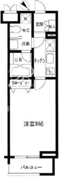プライムアーバン中目黒 302 間取り図
