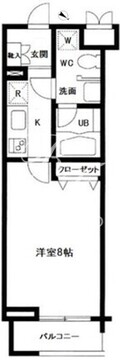 プライムアーバン中目黒 303 間取り図