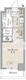 グランカーサ東中野 701 間取り図