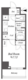 アルファプライム東陽町 612 間取り図