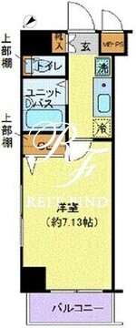 ヴェルト日本橋3 1201 間取り図