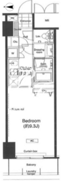 グランハイツ高田馬場 1121 間取り図