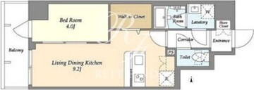 グランエール森下ＷＥＳＴ 302 間取り図