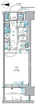 セントラルプレイス新宿御苑前 303 間取り図