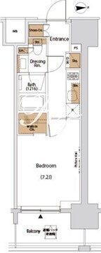 ザ・パークハビオ目白タワー 709 間取り図