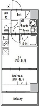 グランパセオ押上2 602 間取り図