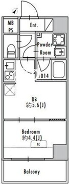 グランパセオ押上2 304 間取り図