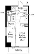 CLK南千住 701 間取り図 ?>