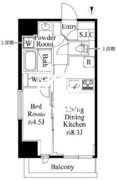 CLK南千住 1101 間取り図