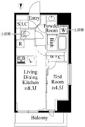 CLK南千住 702 間取り図 ?>