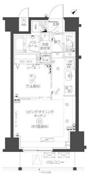 ズーム志村坂上 403 間取り図