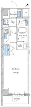 ガリシア下丸子リバーサイド 105 間取り図