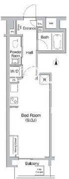 プライムアーバン三軒茶屋 603 間取り図
