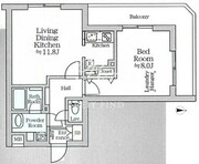 アイルグランデ品川 201 間取り図