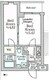 アイルグランデ品川 203 間取り図