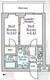 アイルグランデ品川 503 間取り図