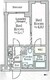 アイルグランデ品川 204 間取り図